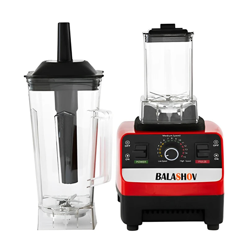 2000W Heavy Duty Commercial Blender, Stationary Mixer Food Processor.