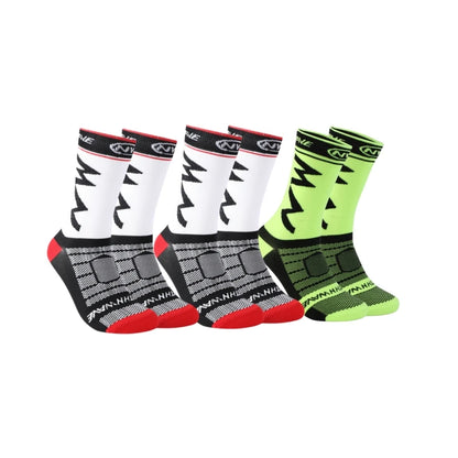 3 Pairs Of High-Quality Breathable Sports Socks