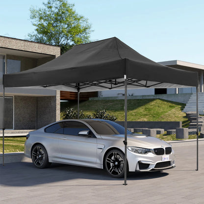 10x15 Heavy Duty Pop up Canopy,  with 4 sidewalls, Commercial  Canopy Wedding, Party Tents.