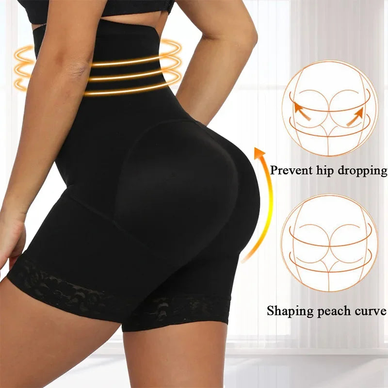 Fajas Colombian Butt Lifter Shapewear High Waist Tummy Control Panties.