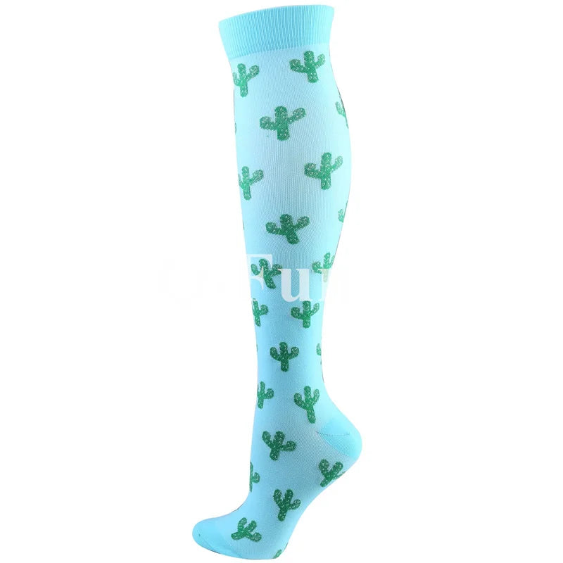 Men & Women New Compression Socks, Sports Socks ,Medical, Nursing, Edema, Diabetes, Varicose Veins ,Flight Travel Cycling Socks.