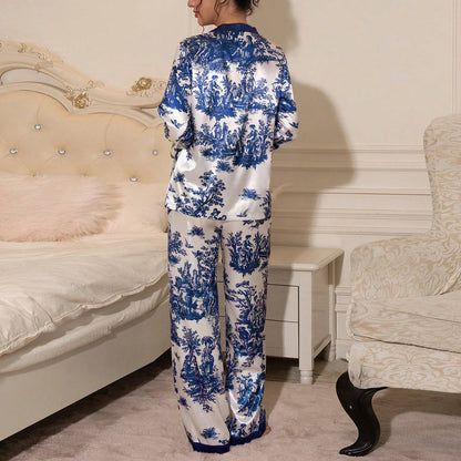 Long Sleeve Pajamas  Woman Pajama Set Big Women's Size Pajamas