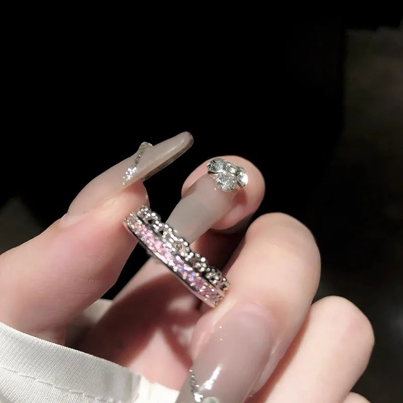 New Arrived Romantic Lovely Pink Bowknot Design, Female Exquisite Jewelry.