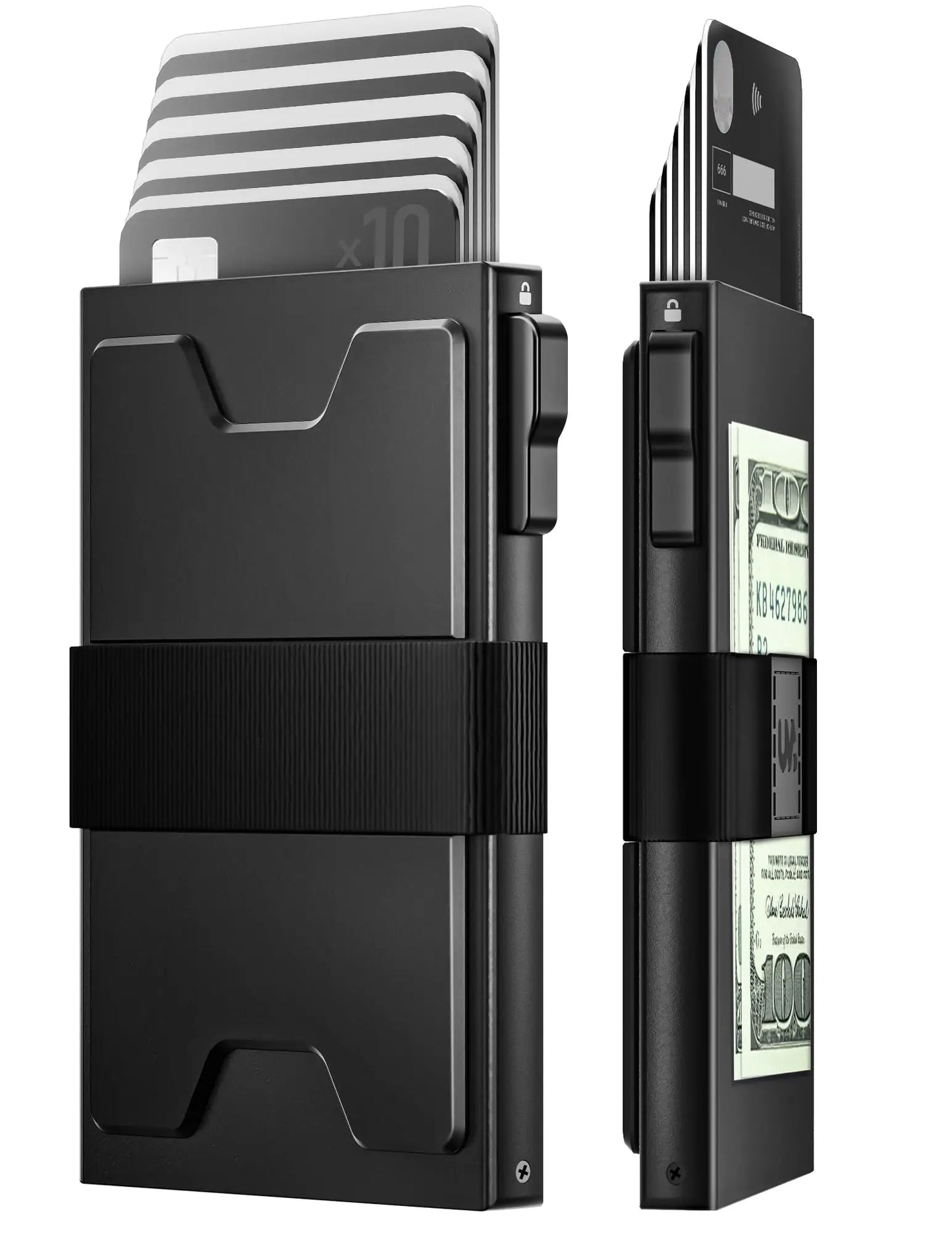 Slim Card Holder Wallet for Men, RFID Blocking Minimalist Men Wallet.