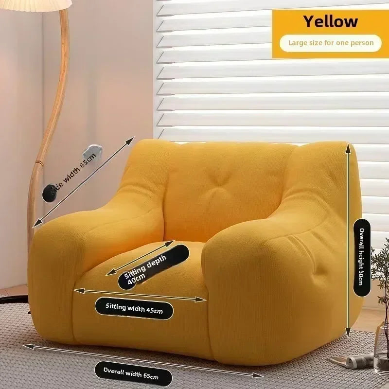 Lazy Sofa, Bean Bag, Can Lie Down or Sleep, Single or Double Sofa.