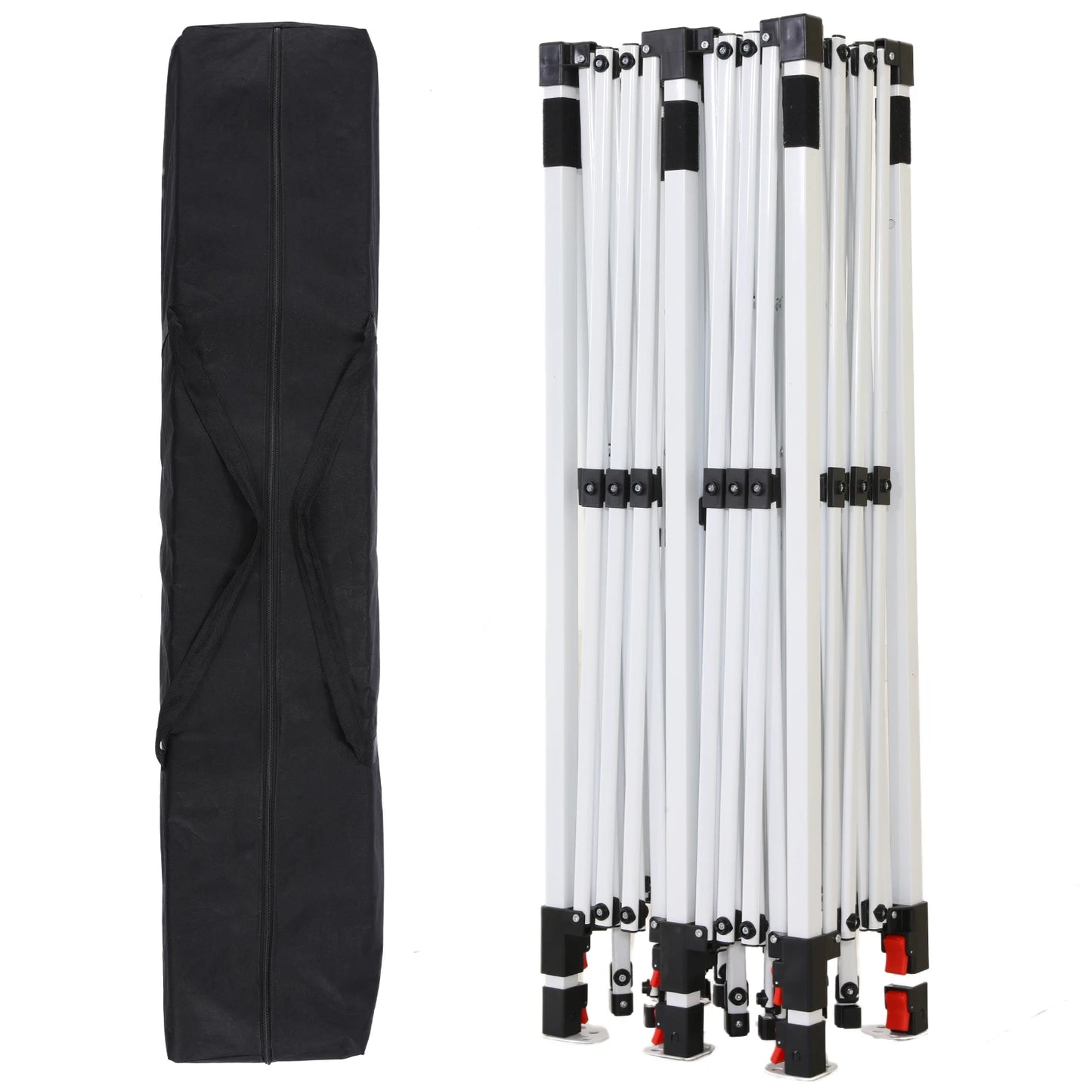 10x20 Pop Up Canopy Tent with 6 Sidewalls, Wedding Party.