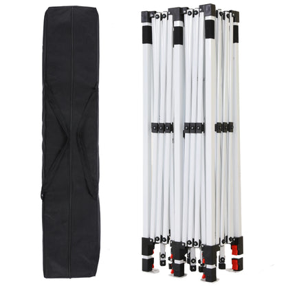 10x20 Pop Up Canopy Tent with 6 Sidewalls, Wedding Party.