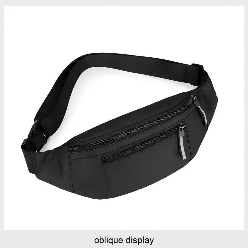 Sports Fanny Pack – Large Crossbody Bag for Running, Travel & Workout