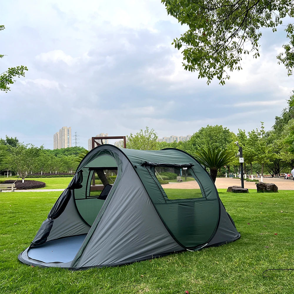 Waterproof Pop-Up Tent for 5-8 People Outdoor Camping Hiking