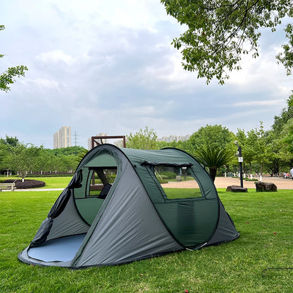 Waterproof Pop-Up Tent for 5-8 People Outdoor Camping Hiking