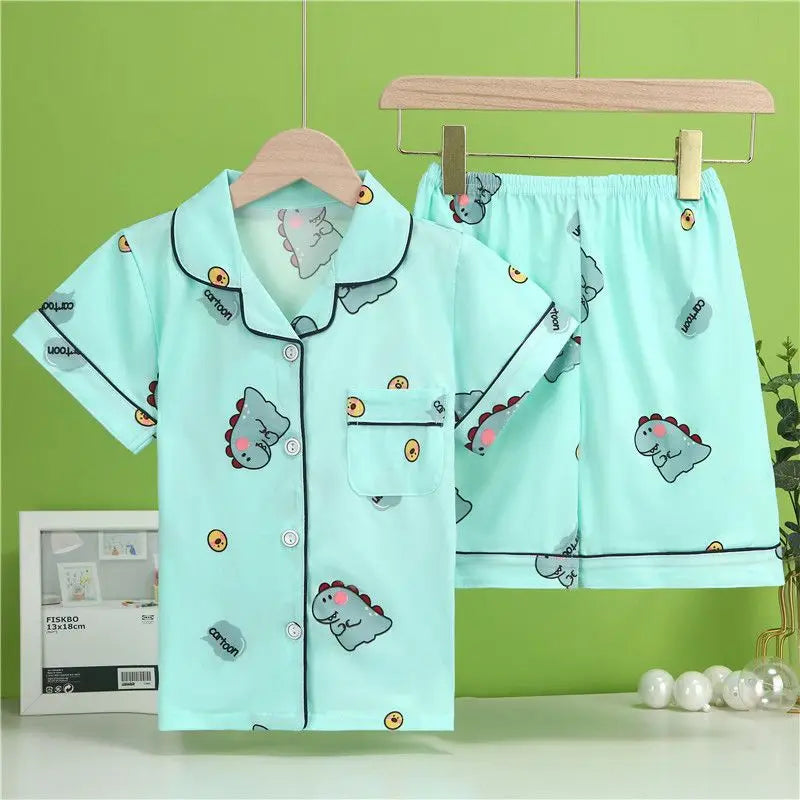 2 3 5 7 9 11 14 Years Pajamas Sets Boys Pajamas Girls Clothes Baby Kids  Clothing