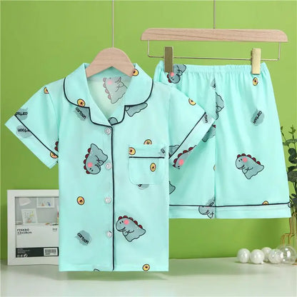 2 3 5 7 9 11 14 Years Pajamas Sets Boys Pajamas Girls Clothes Baby Kids  Clothing