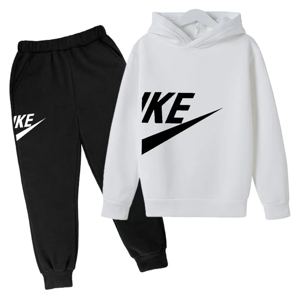 Kids Clothes Boys & Girls Autumn Long Sleeve Hoodies & Pants 2 Pieces Sets.