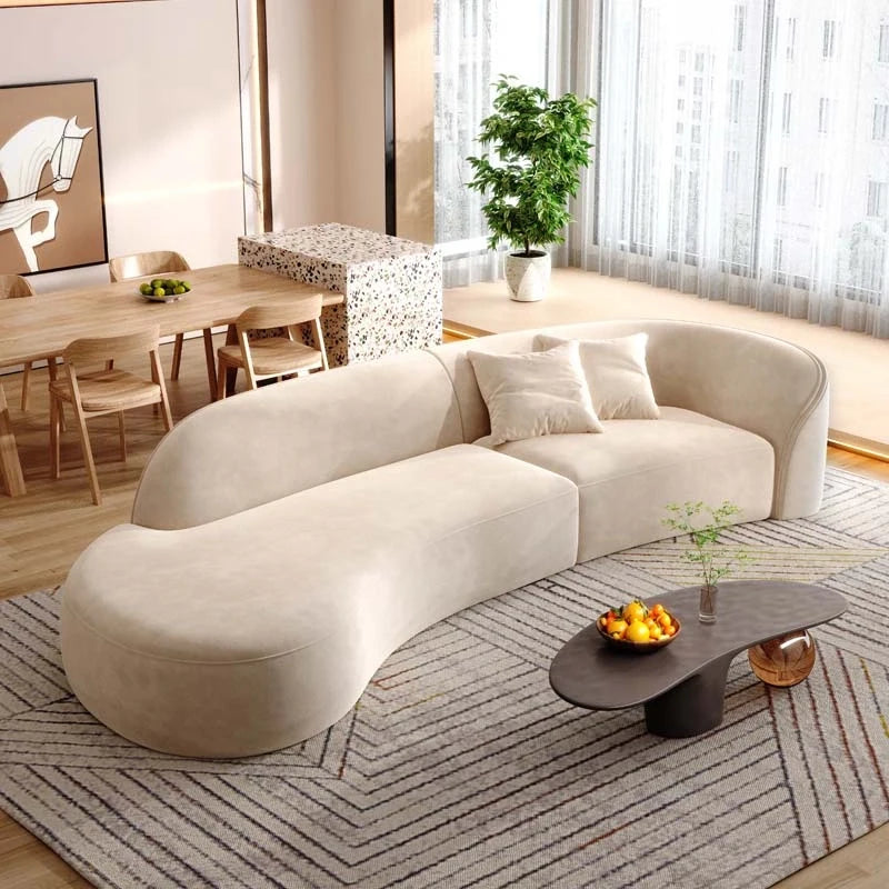 Sectional Modern Living Room Sofas Luxury Relaxing Nordic Elegant Minimalist Sofa Recliner