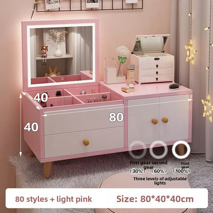 bay window dressing table makeup  cabinet