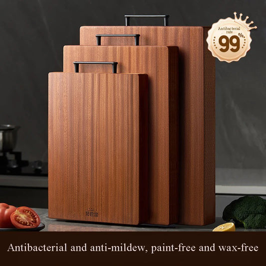 Wood Cutting Board  Ebony Cutting Board, Antibacterial No Paint No Wax