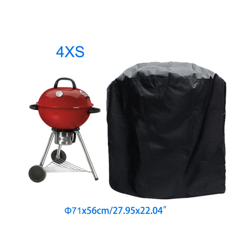Grill Cover Dustproof Waterproof Weber Heavy Duty , Outdoor  Rainproof Grill Cover Size 12.