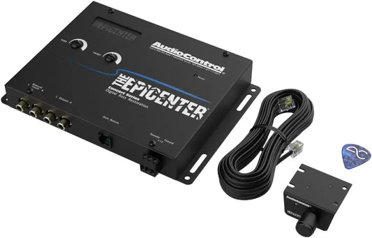 EPICENTER Digital Bass Restoration Control Processor, Car Audio Bass Booster Wired Remote Control.
