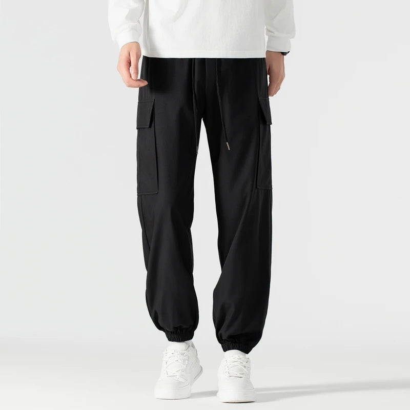 Casual pants spring and autumn tight-fitting  windproof and waterproof