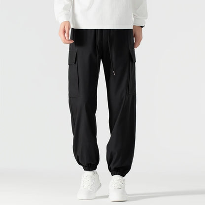 Casual pants spring and autumn tight-fitting  windproof and waterproof