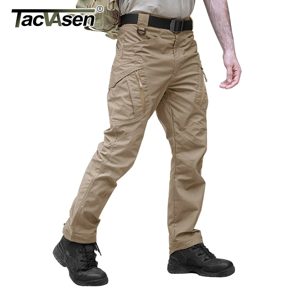 Zipper Pockets Pants Safari Clothing , Hiking Combat Trousers, Work Pants.