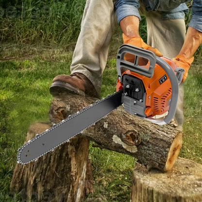 58Cc Gas Powered Chain Saw 20 Inch  Cordless  2-Cycle