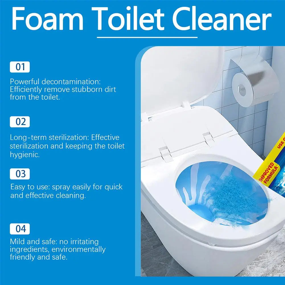 2025 New Foaming Toilet Cleaner, Toilet Bowl Multi-Purpose Cleaner.