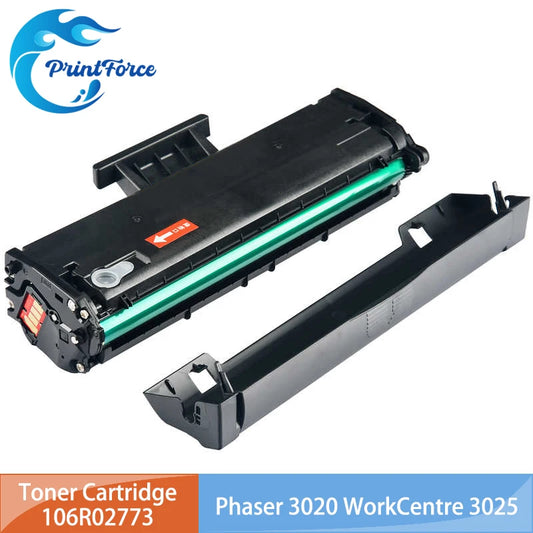 106R02773 Toner Cartridge,1500Pages for Xerox Phaser 3020 WorkCentre 3025 WC3025 Laser Printer.