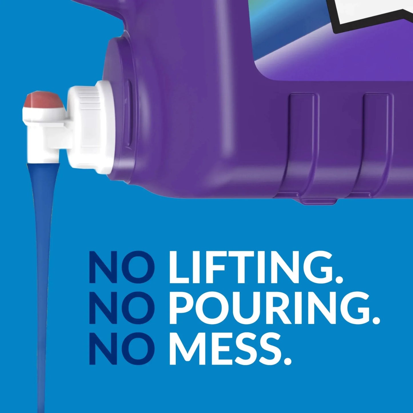 260 Load Laundry Detergent 312oz Tropical Scent, Giant Size for Large Families, HE Compatible with Passion Fruit Fragrance.