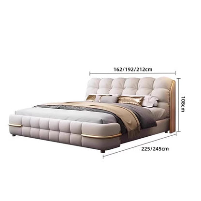 Luxury Unique Bed, Queen Elastic Bedroom Double Bed