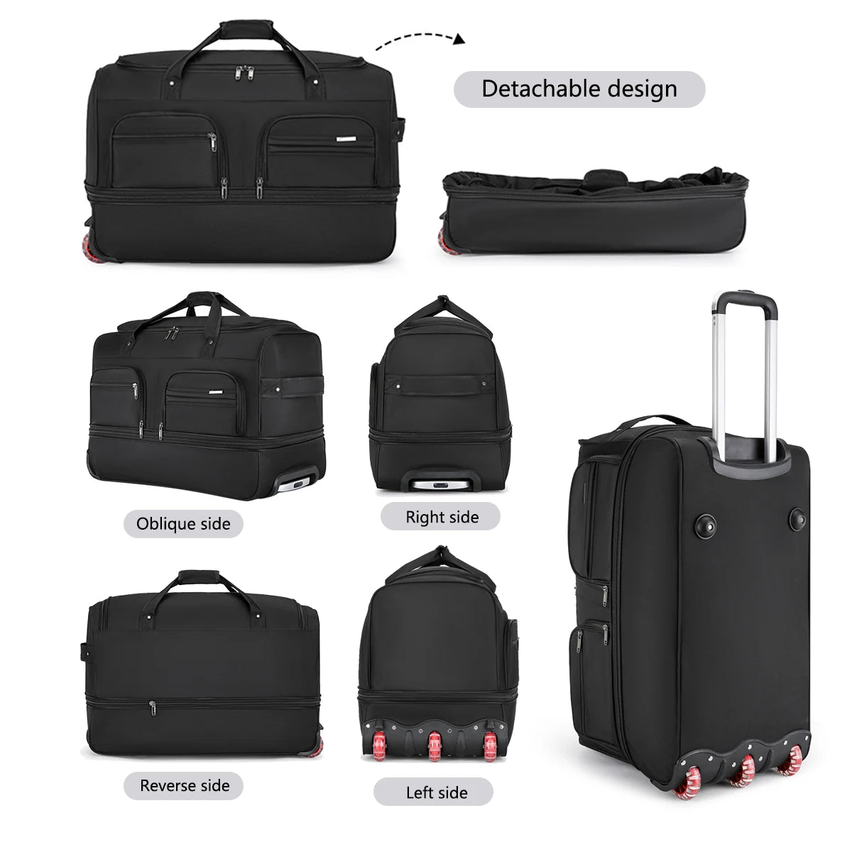 2025 New Fashion Travel Bag Women, Large-Capacity, Men Sports Bag Waterproof Travel Bag.