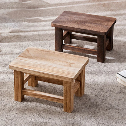Creative Small Wood Household Stool