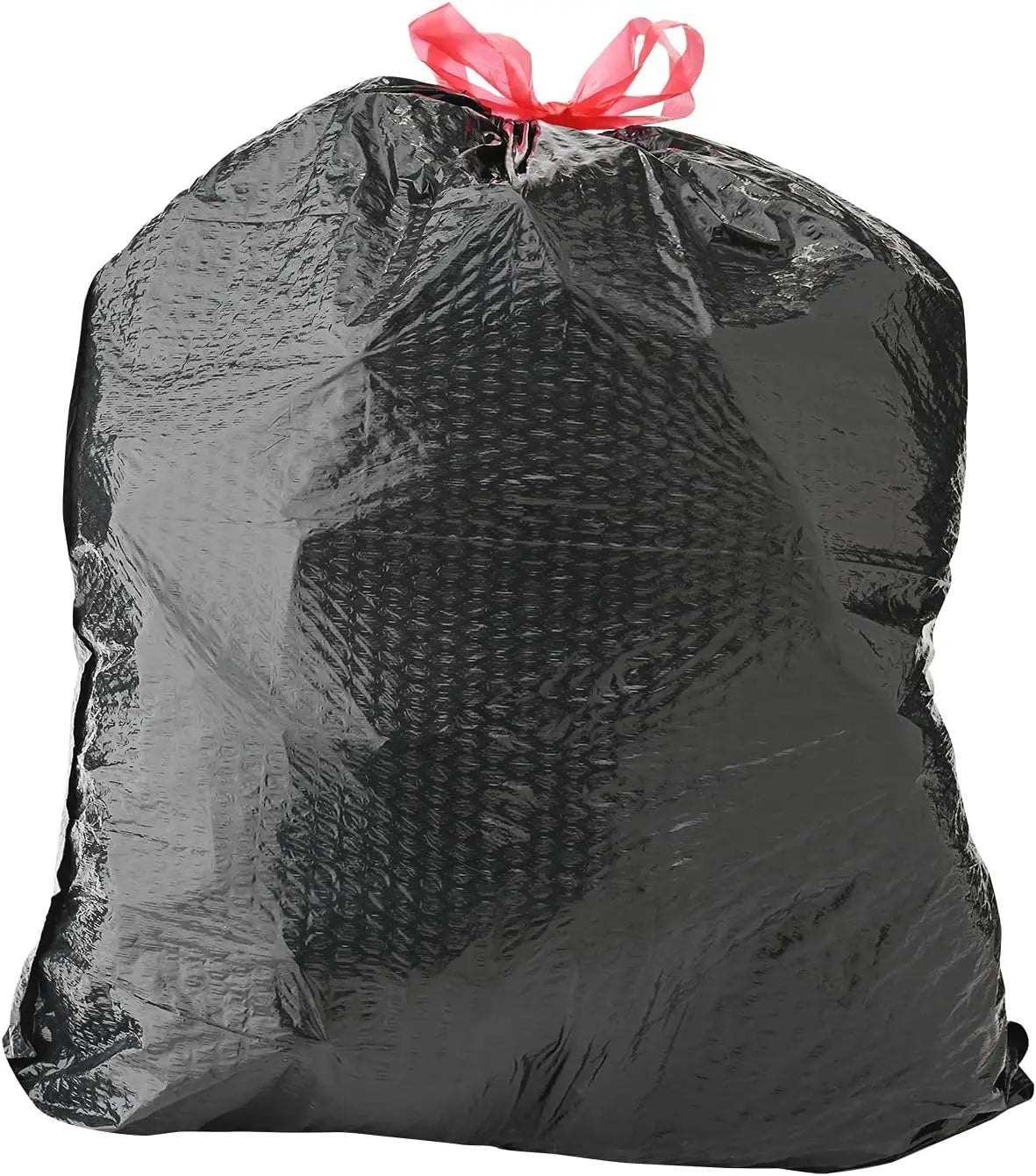 30 Gallon Heavy-Duty Drawstring Trash Bags, 50 Count - Multipurpose & Tear-Resistant for Easy Use.