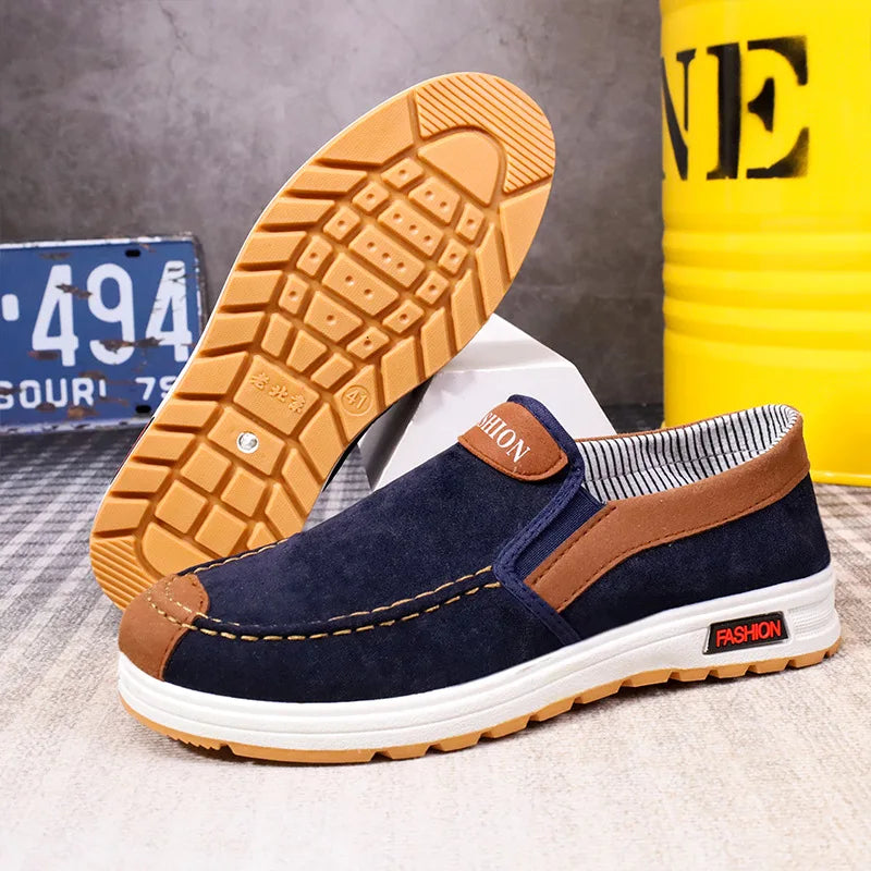 Casual Shoes for Men Plus Size 48 Male Loafers, Casual. Comfortable Sneakers Slip On Leisure Shoes.