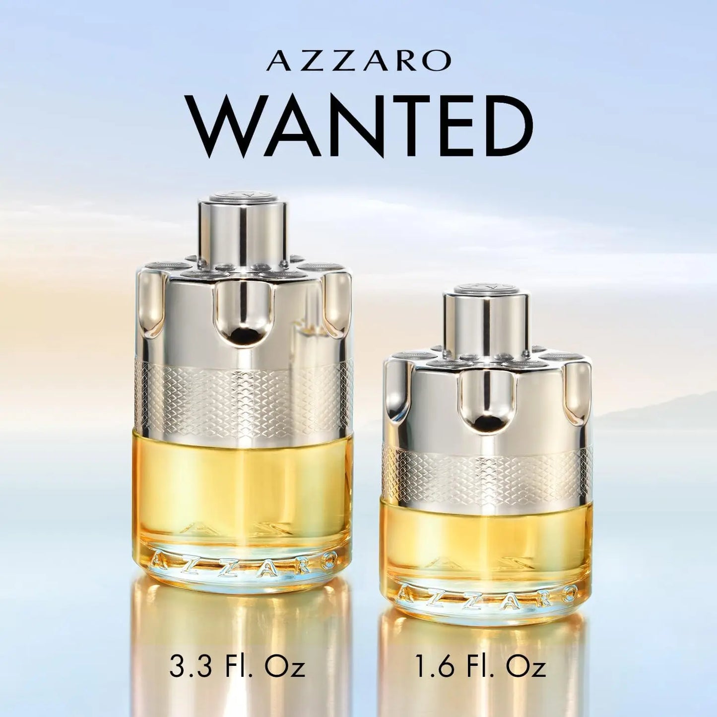 Azzaro Wanted Eau De Toilette Vibrant & Irresistible Men Cologne, Woody, Vetiver - Everyday Wear - Luxury Perfumes for Men.