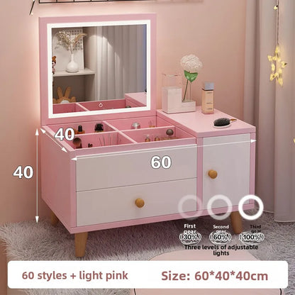 bay window dressing table makeup  cabinet