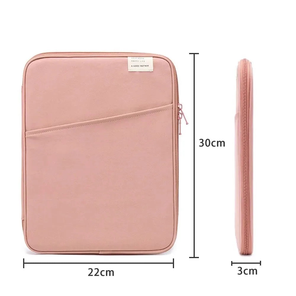 Shockproof Tablet Pouch Bag For I-pad Pro11, Air6, 4, 5 12.9, 10.5, 9.7 Mac book Air13.3, 13.6, Pro14 Xiaomi, Huawei, Samsung Laptop Sleeve.