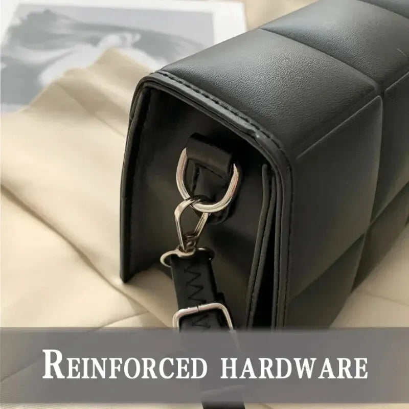 Fashion Brand Designer Women Shoulder Bag, Small PU Leather Female Crossbody Bag. Trend Classic Handle Handbag Women