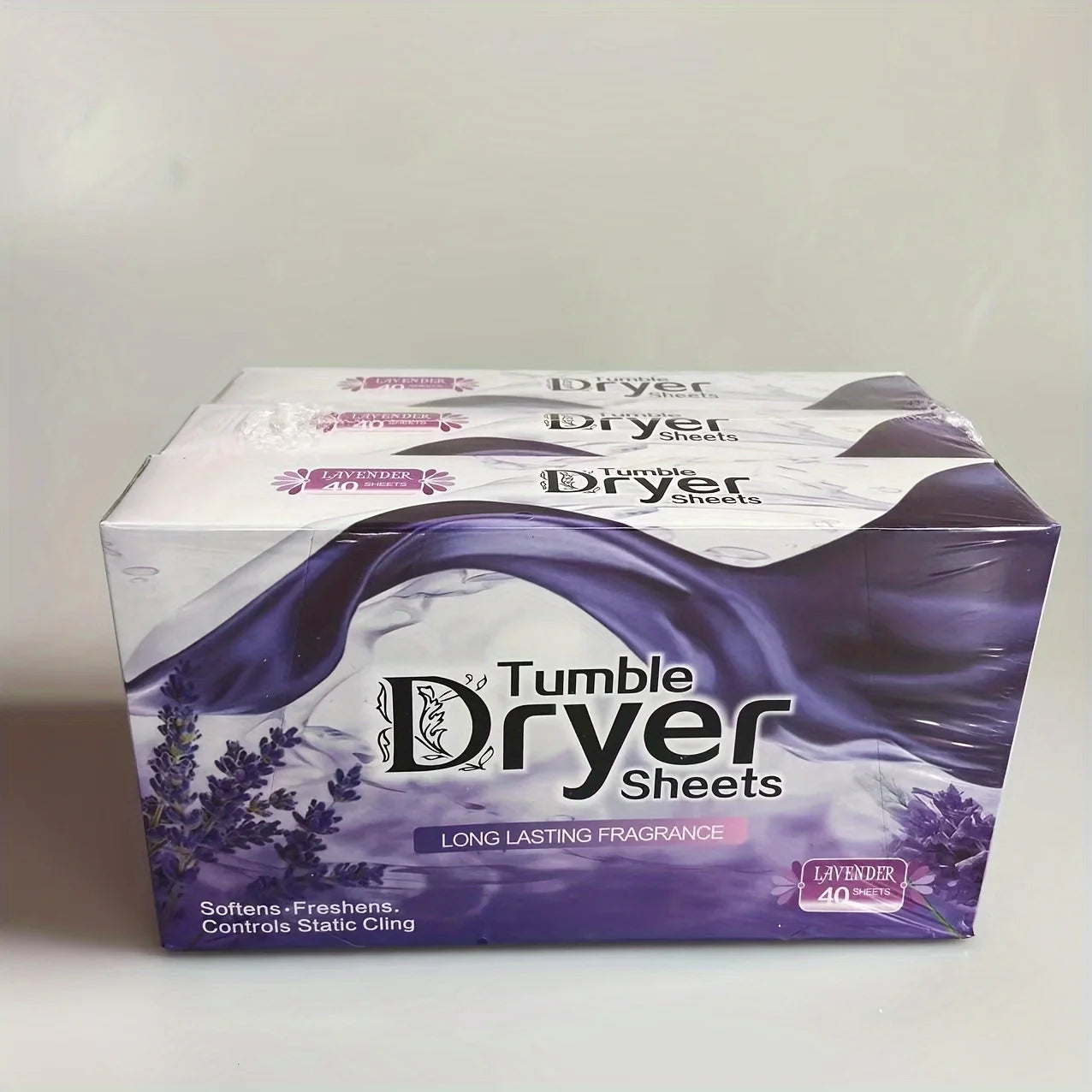 120 Sheets Fabric Softener Dryer Sheets, Ultra Soft Fresh Scent Anti-Static.
