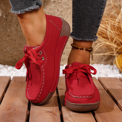 Spring/Autumn Thick Bottom Platform Women Shoes.