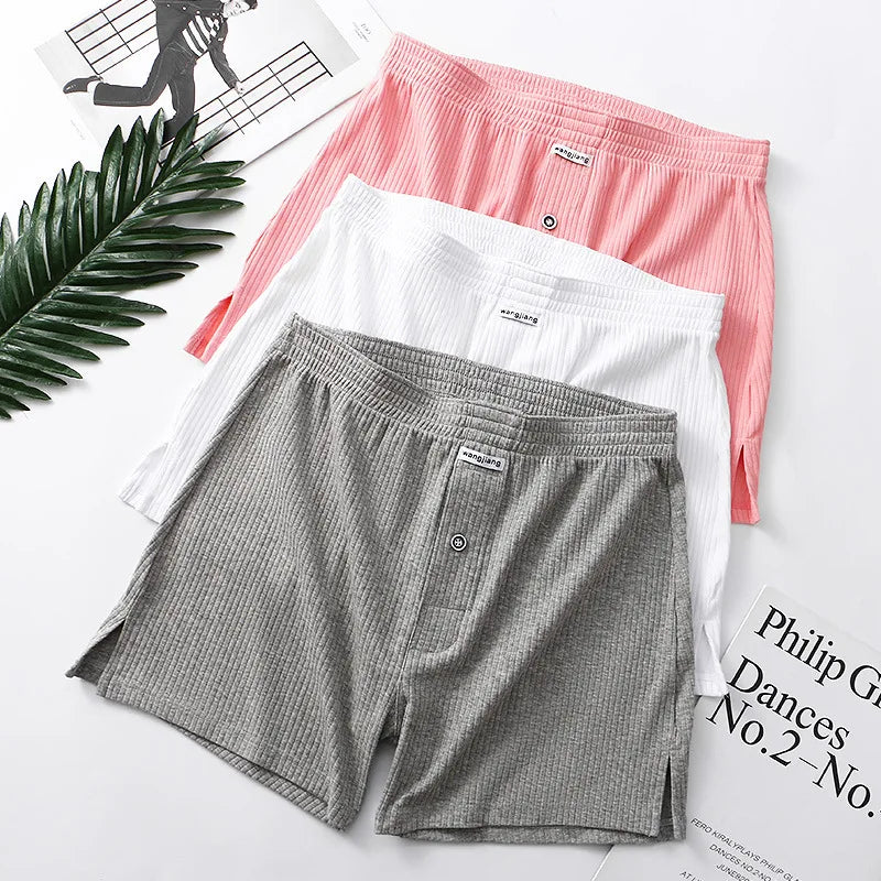 Sexy Men Cotton Boxer Briefs, Mesh Boxers Shorts.