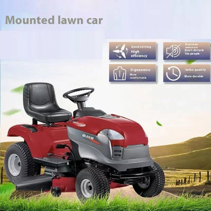 New 42-inch High HP Electric Riding Lawn Mower, Multi-purpose 28v  Trimmer