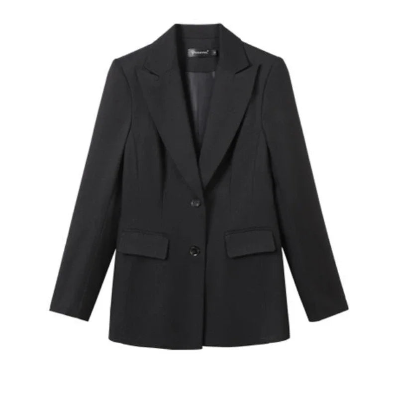 Wear To Work Business Professional Blazer, and Trouser Suit Women 2 Pant Sets.