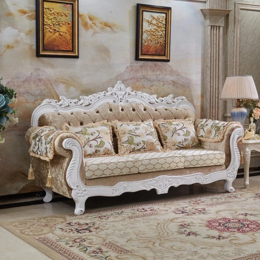 Light Luxury Fabric Sofa 1+2+3 Seaters.