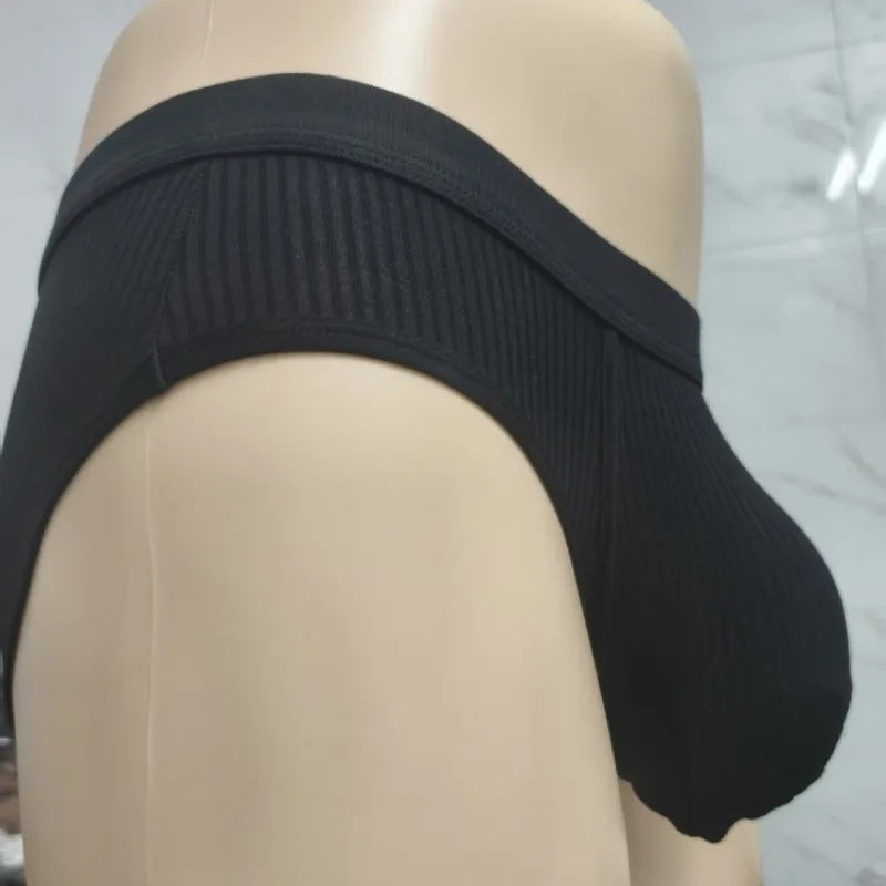 Men's Briefs with Large Pockets Are Very Sexy. Large-space Sports Underwear for Men.