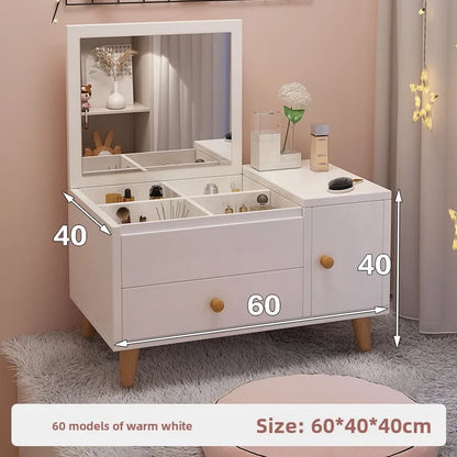 bay window dressing table makeup  cabinet