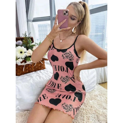 Women's Pajamas Sexy Dress Night Dress for Woman  Nightgowns Summer Pajama