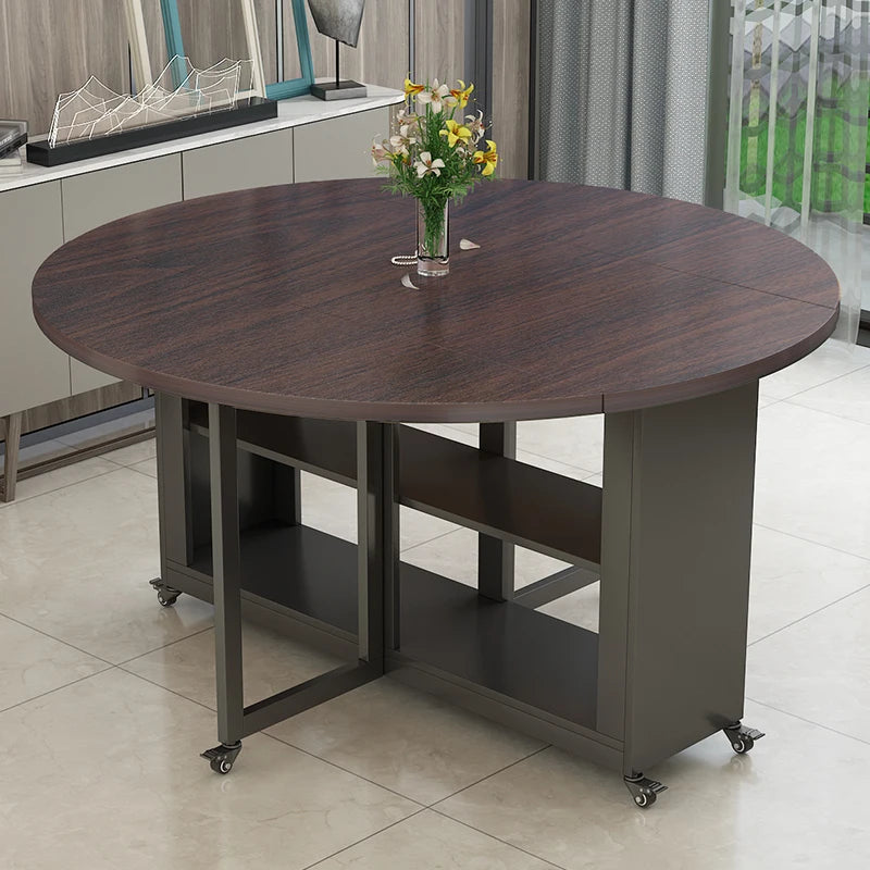 Simple Style Dining Table Set, Chair Folding Table Space Savers