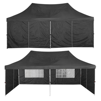 10x20 Pop Up Canopy Tent with 6 Sidewalls, Wedding Party.