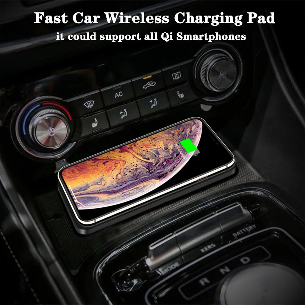 Wireless Charger for Iphone 16 15 15 Pro Max 14 13 12 X Samsung S24 S23, Wireless Car Charger